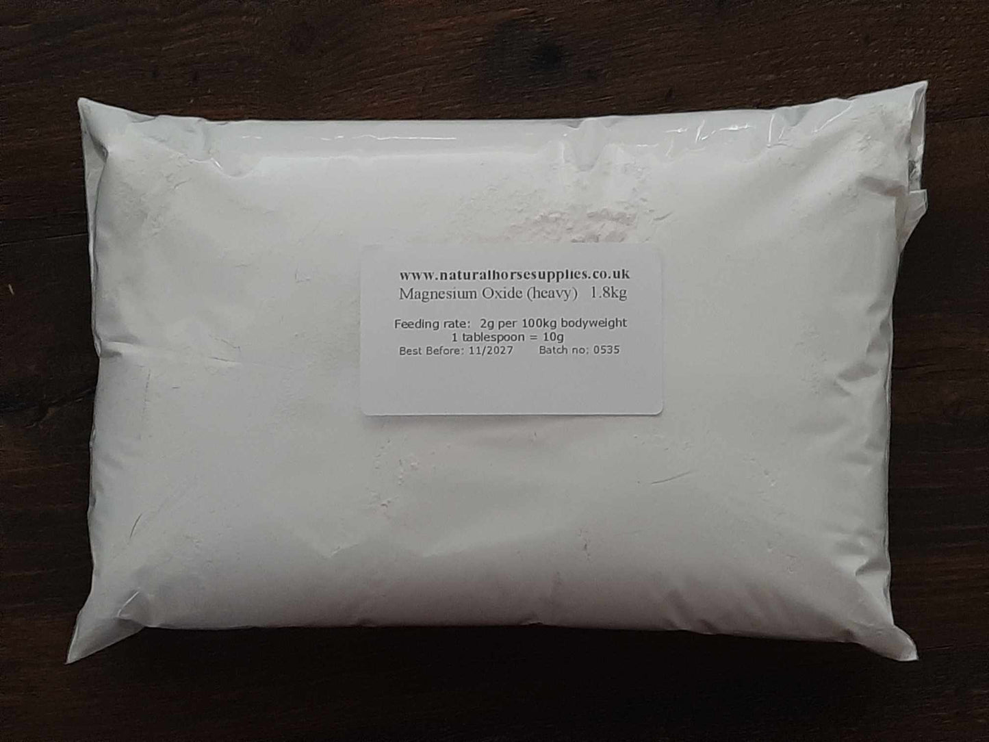 1.8kg Magnesium Oxide (Heavy)