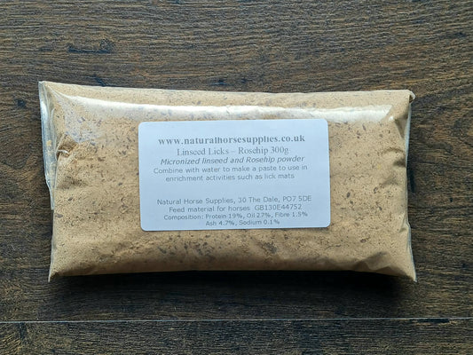 Linseed Lick Rosehip 300g